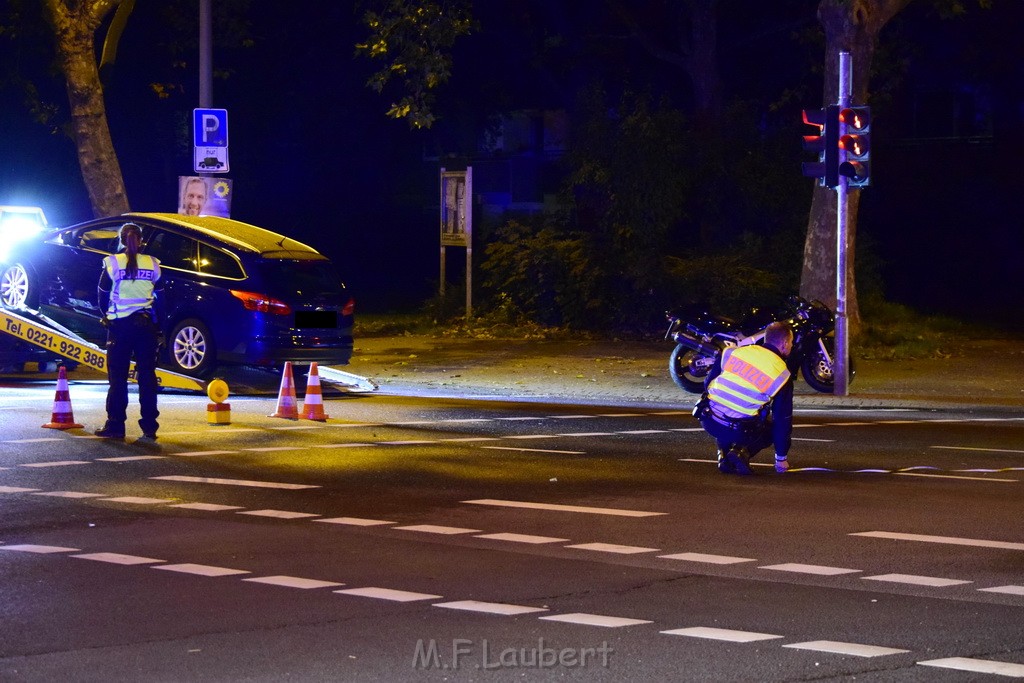 VU Pkw Krad Koeln Porz Wahn Frankfurterstr Heidestr P43.JPG - Miklos Laubert